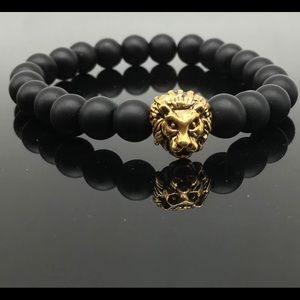 Men’s and woman’s lion bracelet